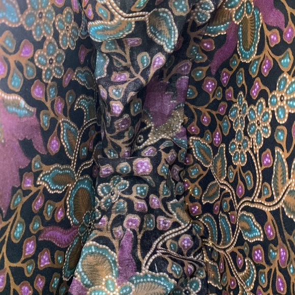 Boho straw circle bag with tassel NWOT - Picture 6 of 13